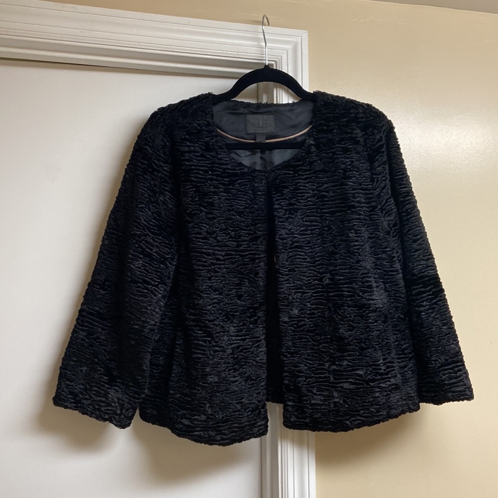 Banana Republic Faux Shearling Short Jacket